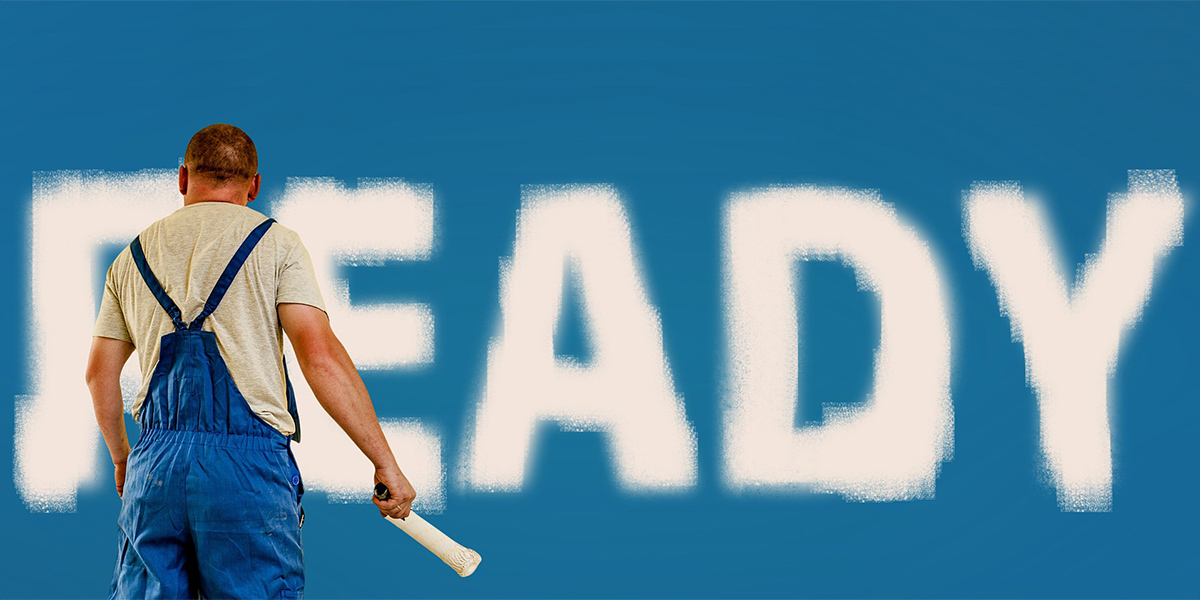 Una mano di Bianco-Blu