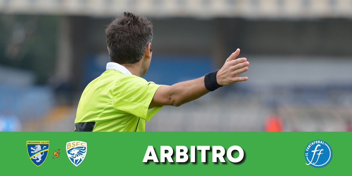 Brescia: a Frosinone arbitra Volpi