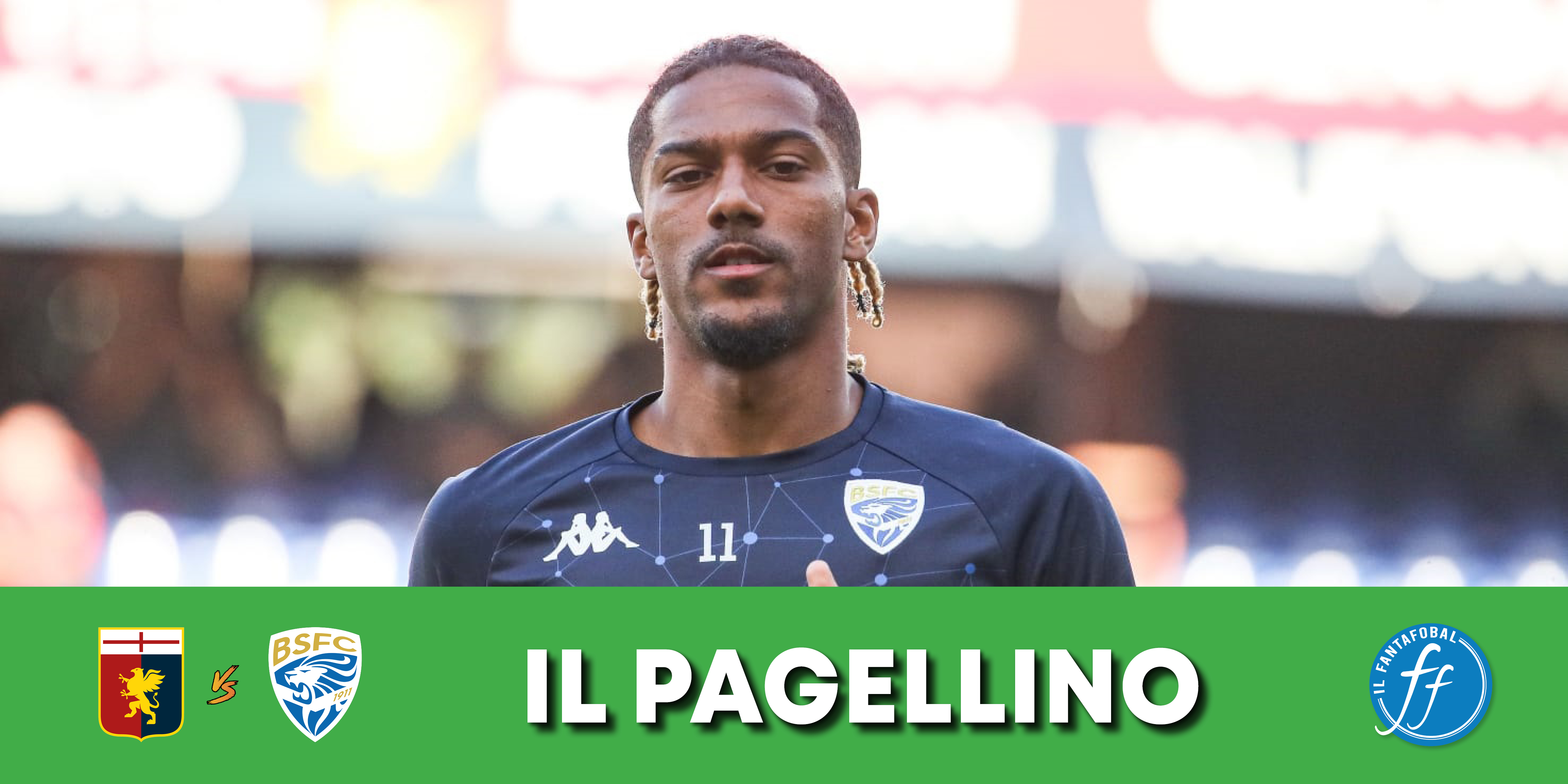 Pagellino di Genoa-Brescia