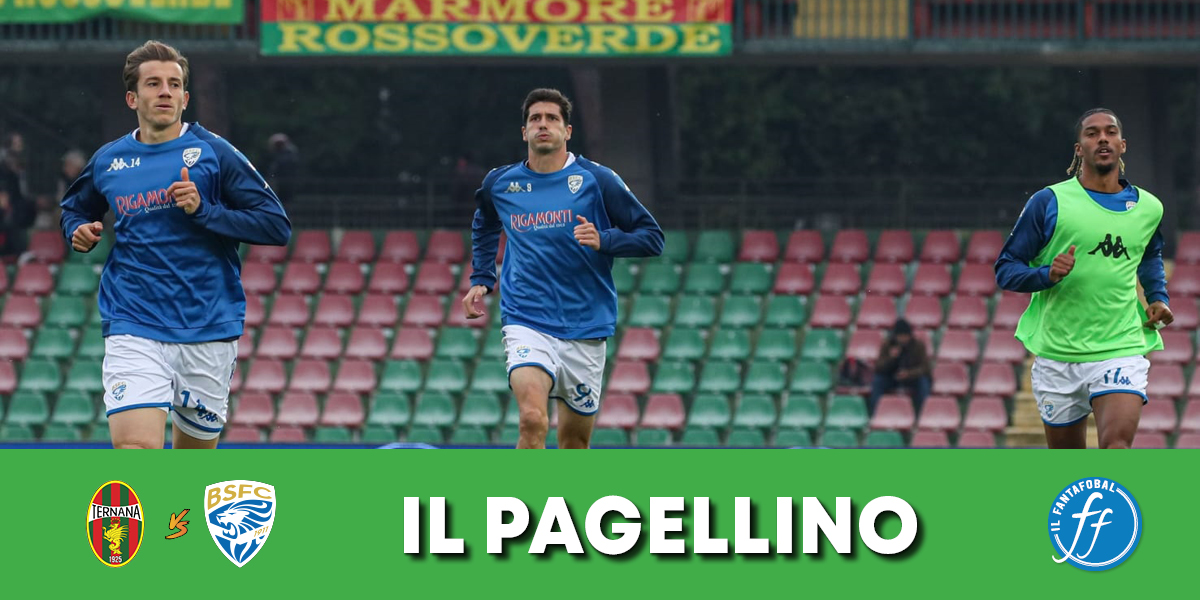 Pagellino di Ternana-Brescia
