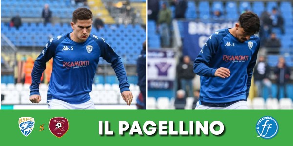 Pagellino di Brescia-Reggina