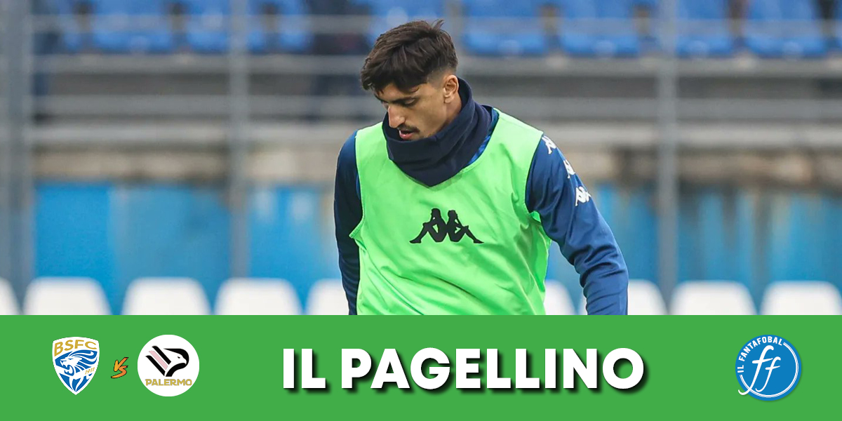 Pagellino di Brescia-Palermo