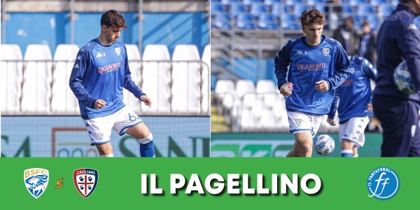 Pagellino di Brescia-Cagliari