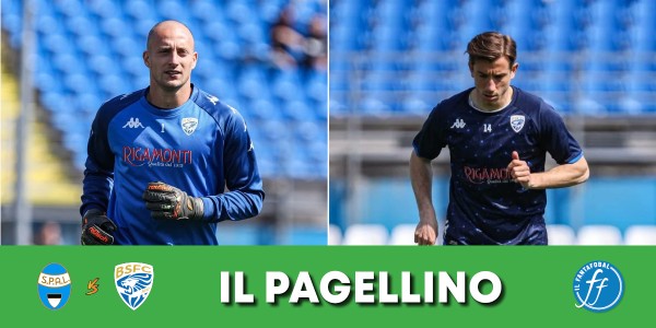 Pagellino di Spal-Brescia