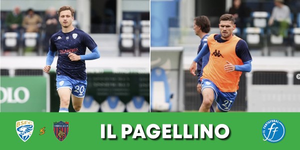 Pagellino di Brescia-Cosenza