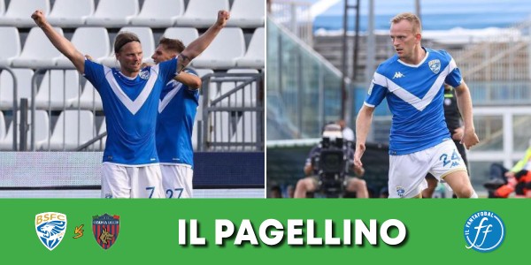 Pagellino di Brescia-Cosenza