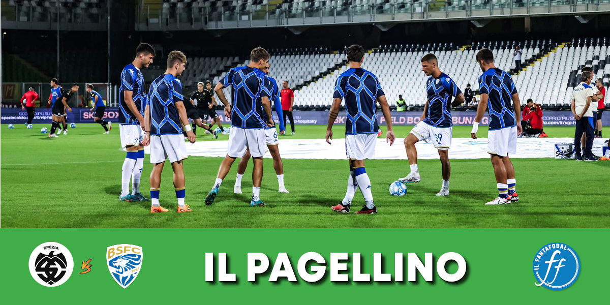Pagellino di Spezia-Brescia