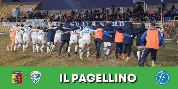 Pagellino di Catanzaro-Brescia