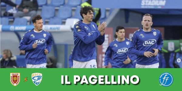 Pagellino di Reggiana-Brescia