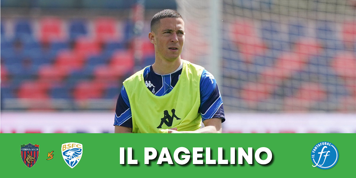 Pagellino di Cosenza-Brescia