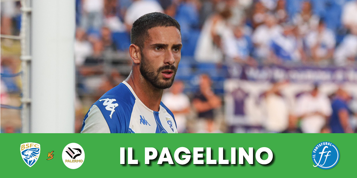 Pagellino di Brescia-Palermo