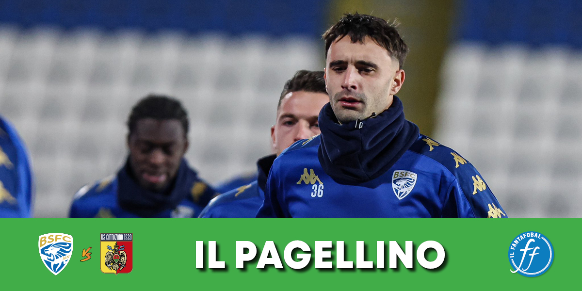 Pagellino di Brescia-Catanzaro