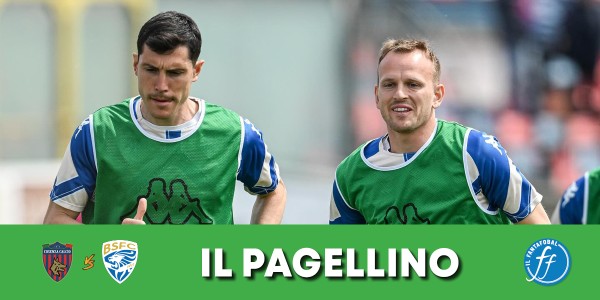 Pagellino di Cosenza-Brescia