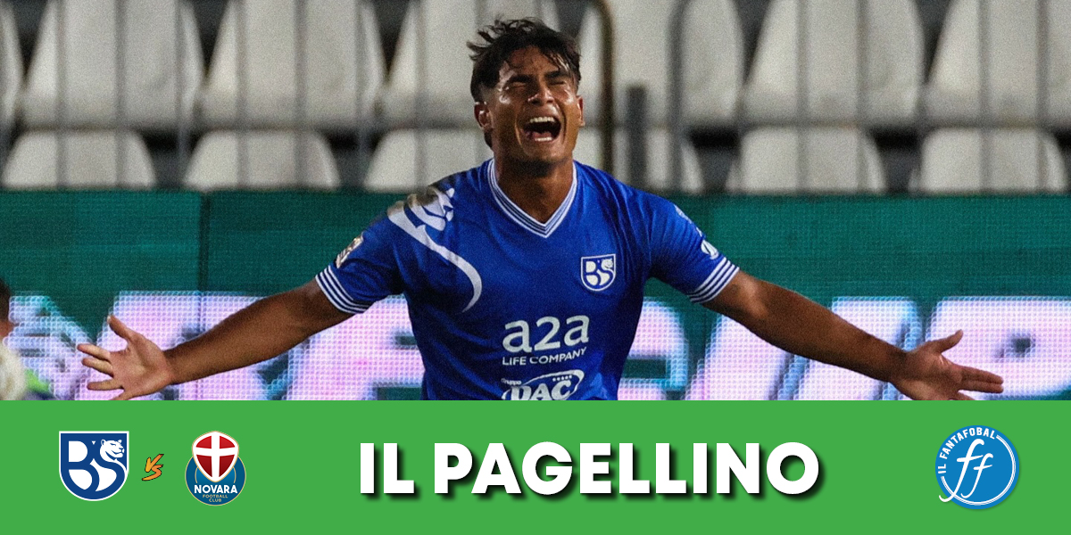 Pagellino di U. Brescia-Novara