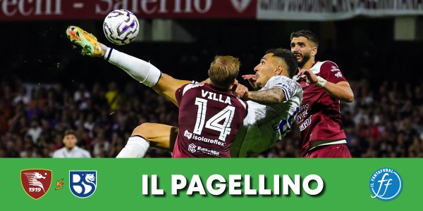 Pagellino di Salernitana-U.Brescia